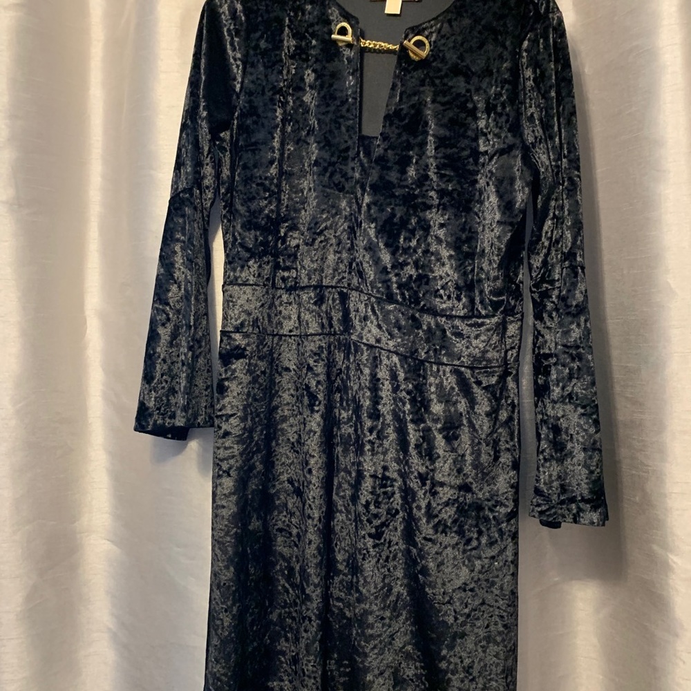 Michael Kors black dress with bell sleeves